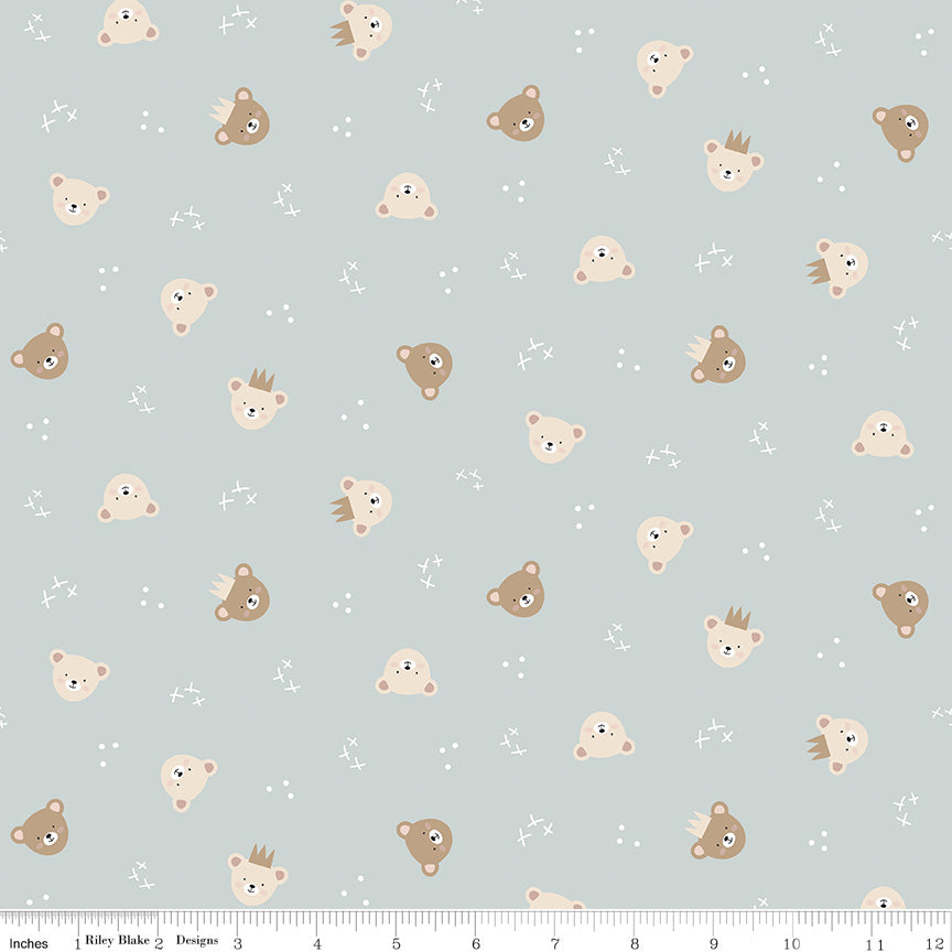 Cozy Bébé 1-Yard Bundle Blue - 6yds total