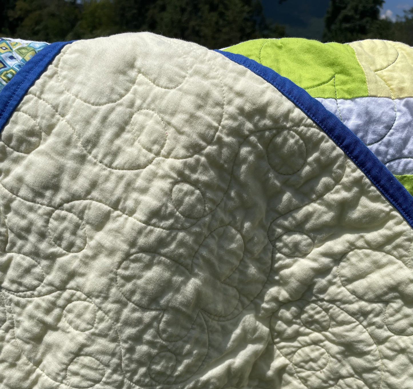 “Butterfly Kisses” Baby floor quilt