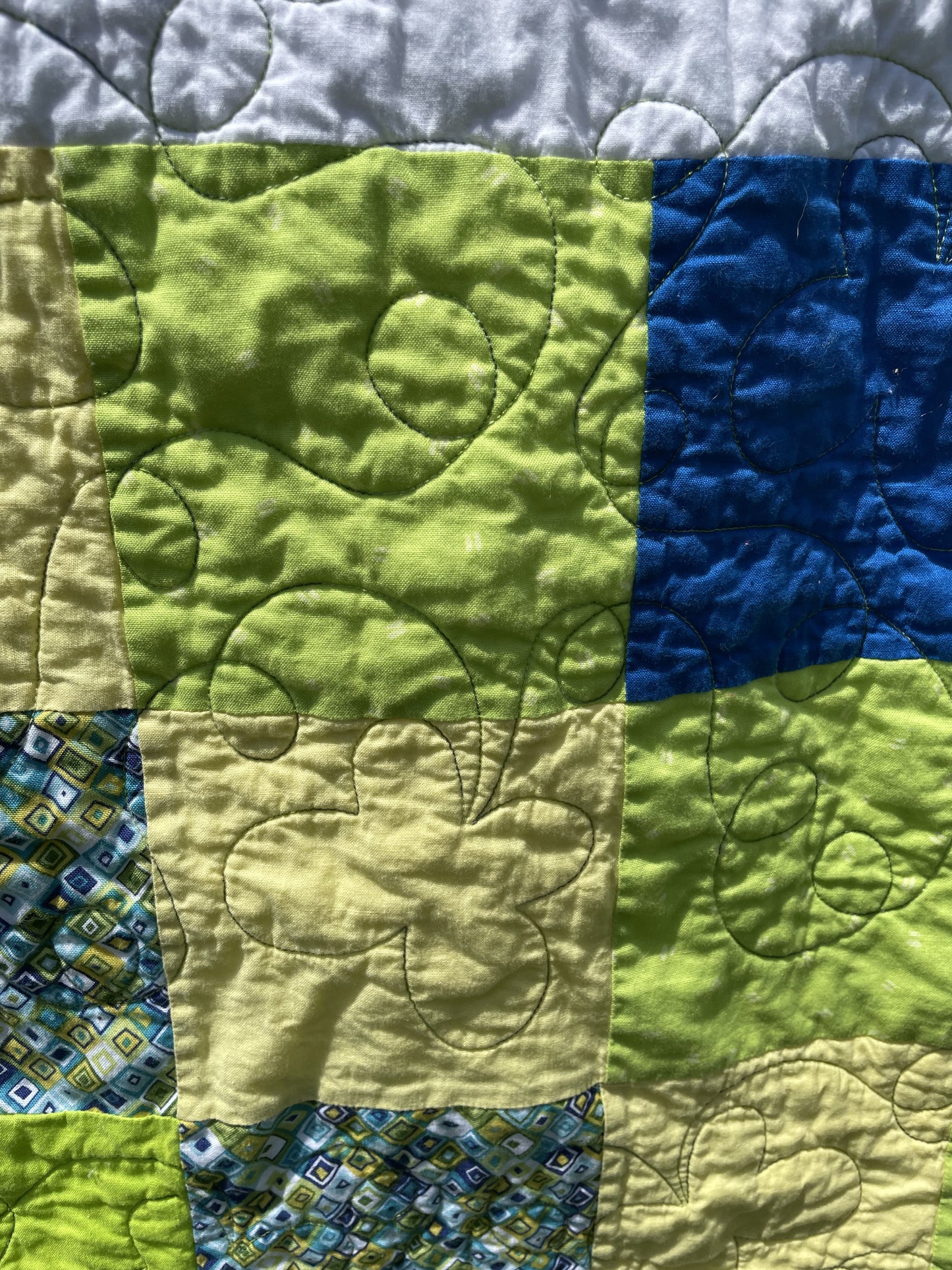 “Butterfly Kisses” Baby floor quilt
