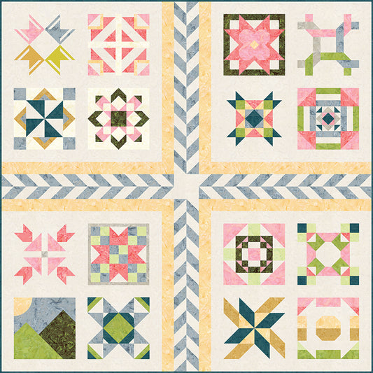 2026 Riley Blake Block Challenge Kit - Batiks