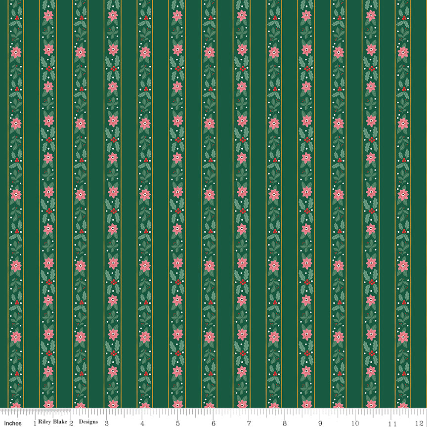 A Pear-fect Christmas 1-Yard Bundle WHITE - 8 yds total