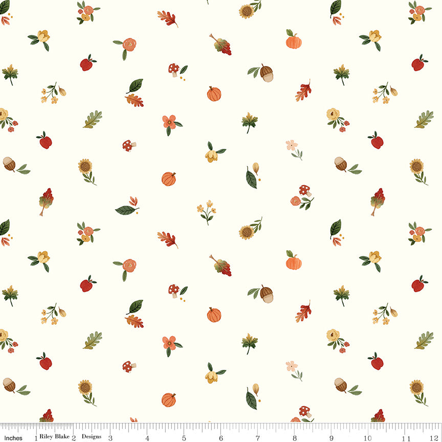 Happy Fall Days 1-Yard Bundle Cloud - 7 yds total