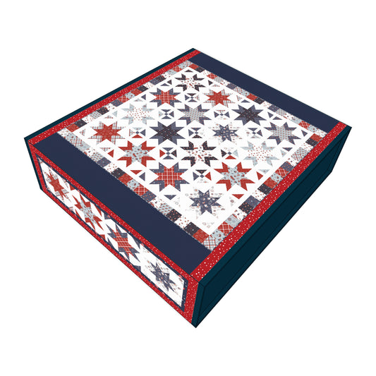 Stars and Stripes Forever - Sparklers Quilt Kit