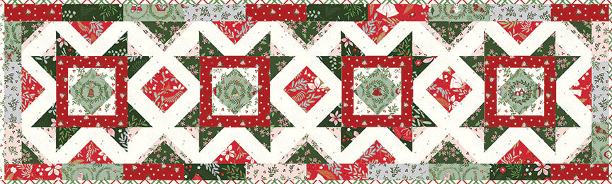 A Little Christmas Runner Quilt Kit
