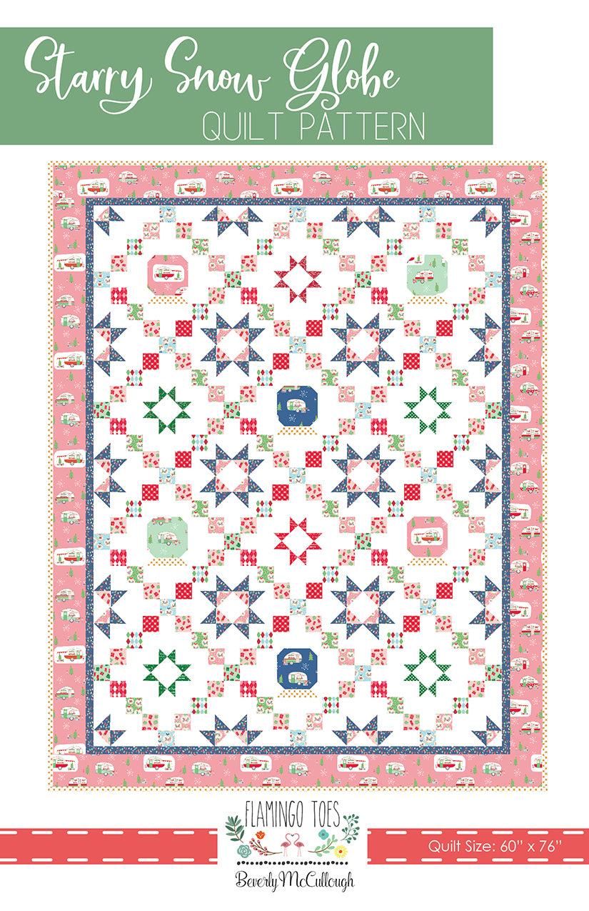 Starry Snow Globe Quilt Pattern