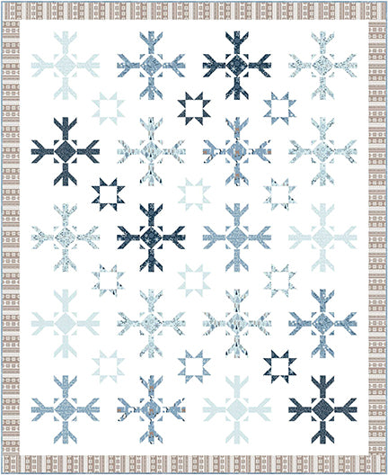 Stars & Snowflakes Quilt Pattern