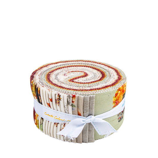 Covered Bridges in Fall 2 1/2" Rolie Polie (40 pcs)
